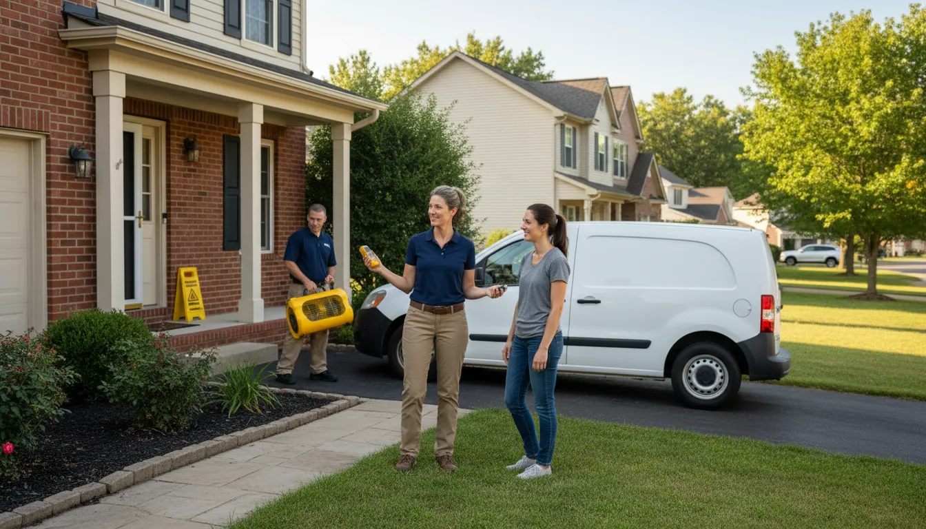 Water restoration image for Dehumidification And Cleanup Services in Hebron, CT